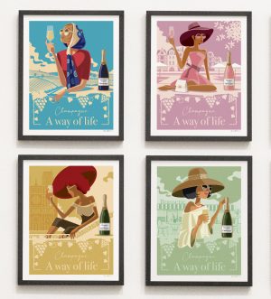 Pack de 4 affiches - Way of Life