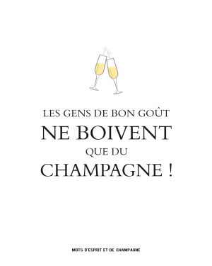 Affiche Les gens de bon goût...