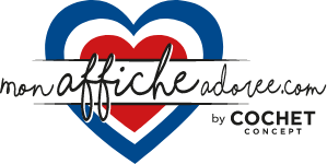 Logo Mon Affiche Adorée by Cochet Concept