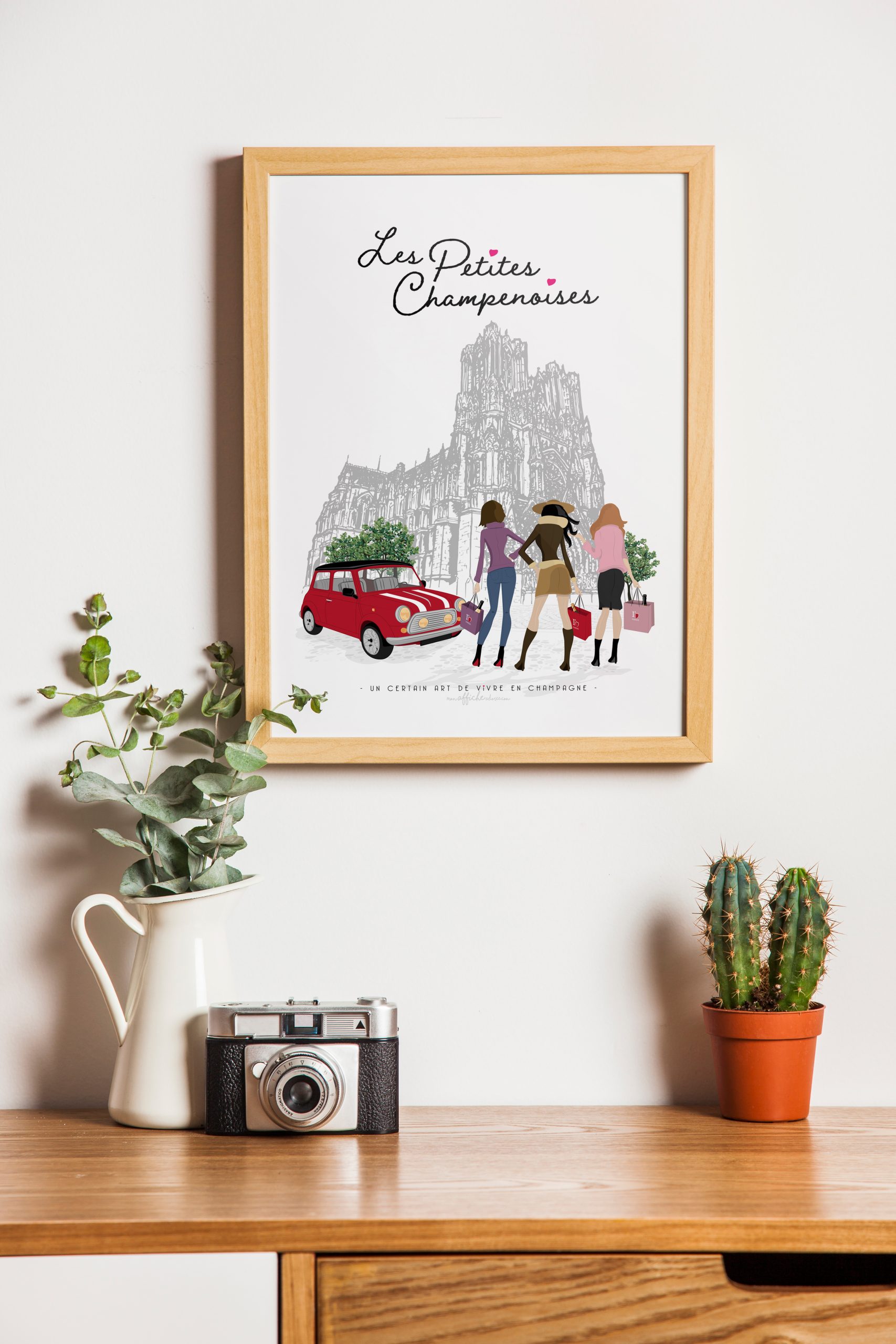 Les Petites Champenoises - Affiche / Cathédrale Reims