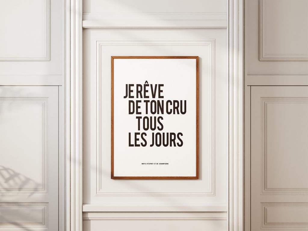 Je reve de ton cru tous les jours