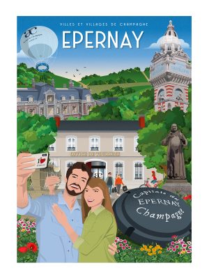 Affiche Épernay - Tourisme