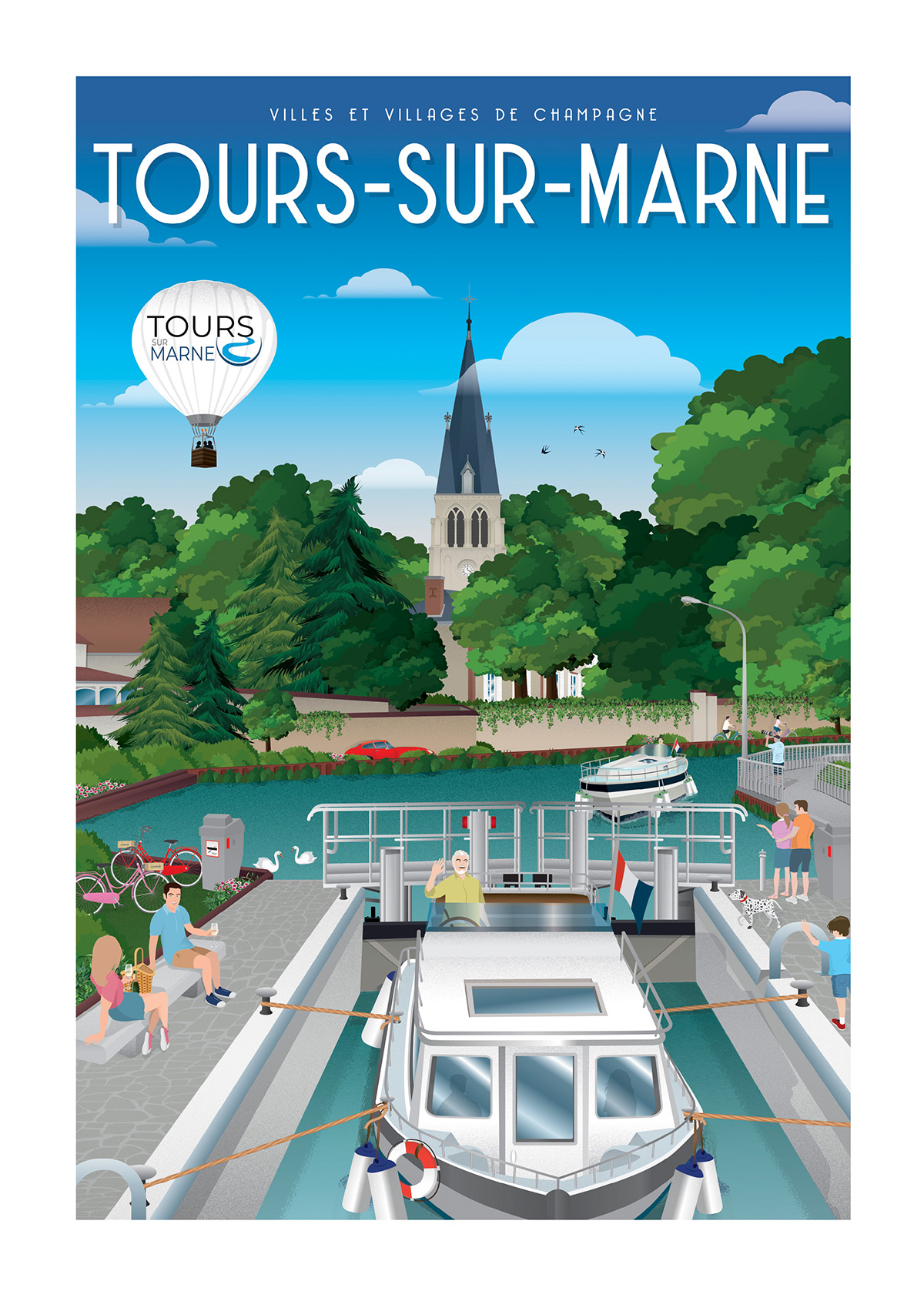Affiche Tours-sur-Marne