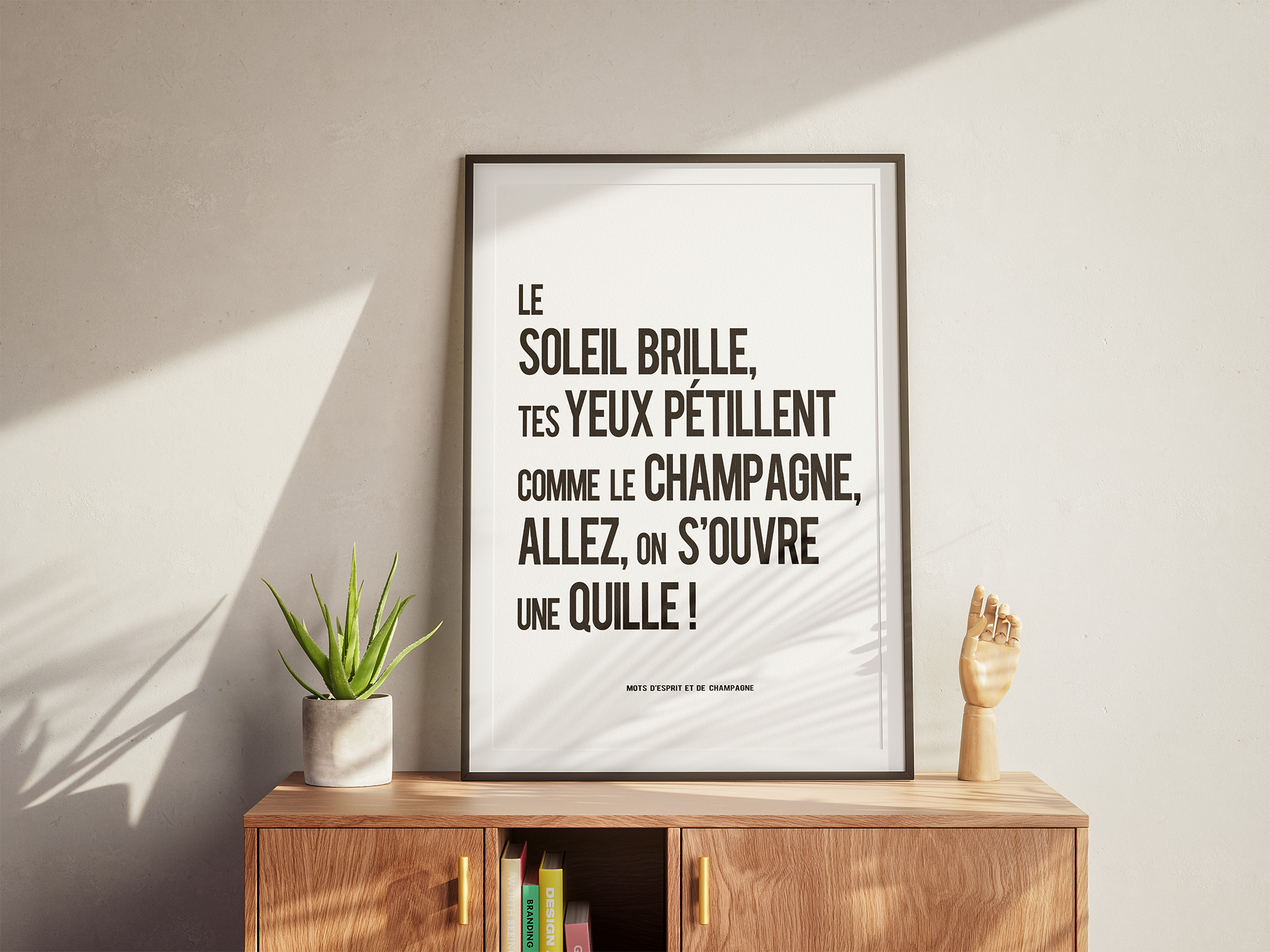Le soleil brille, tes yeux pétillent comme le champagne, allez on s'ouvre une quille